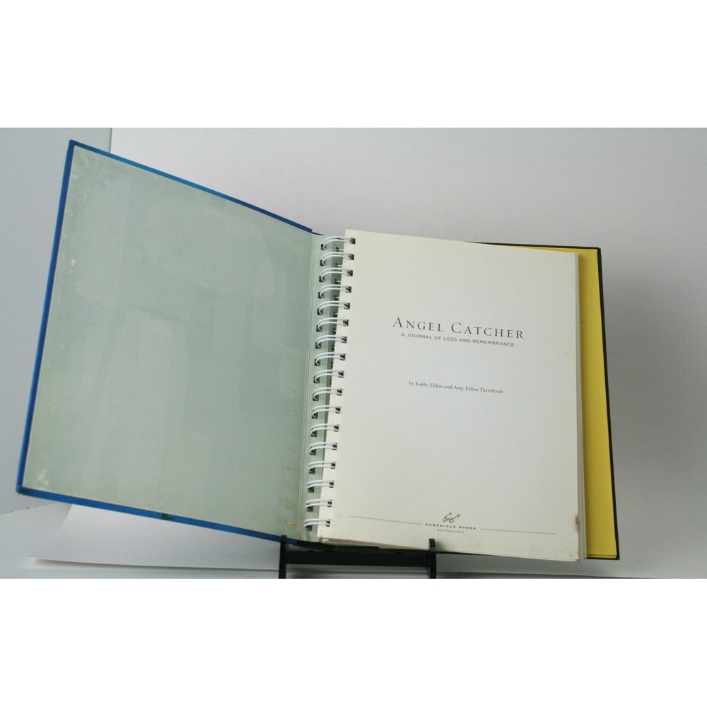 Angel Catcher A Journal of Loss and Remembrance Kathy Eldon Grief Keepsake Book - Picture 2 of 3